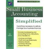 Pre-Owned Small Business Accounting Simplified 9781892949172 /