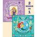 Pre-Owned Ariel and the Big Baby/Rapunzel Finds a Friend (Disney Princess) 9780736437479 Used