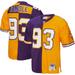 Men's Mitchell & Ness John Randle Purple/Gold Minnesota Vikings 1998 Split Legacy Replica Jersey