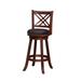 "29"" Porto Swivel Bar Stool(Hazelnut) - Boraam Industries 65729"