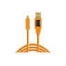 Tether Tools TetherPro USB 2.0 A/Mini-B 8-pin USB Cable 15 ORG [TET-CU8015-ORG].