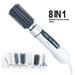 Multifunctional Hot Air Brush 8 In 1 Electric Hair Blower Brush Hairdryer One Step Hair Dryer Volumizer Styler Curling Roller