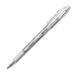 Pentel Arts Pentel Sunburst Metallic Gel Roller Pens Medium Pen Point - 0.4 mm Pen Point Size - Silver Gel-based Ink - 1 Each