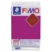 Staedtler Fimo Leather Effect Clay - Berry 2 oz