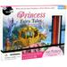 Spicebox Children s Art Kits Imagine It Princess Stencil Stories 5 Fairytale Scenes To Recreate Drawing Stencil Art And Activity Kit For Kids