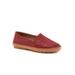 Women's Ruby Casual Flat by Trotters in Red (Size 8 M)
