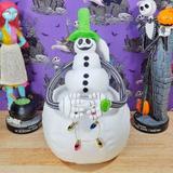 Disney Toys | Disney Nightmare Before Christmas Snowman Jack Animated & Musical Nbc Plush Nwt | Color: Green/White | Size: 14 Inch