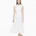 Kate Spade Dresses | Kate Spade Ny Patio Dress Fresh White Eyelet Lace Tassels Cotton Sz S | Color: White | Size: S
