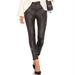 Free People Pants & Jumpsuits | Free People Black Vegan Leather Stud Embellished High Rise Leggings 27 | Color: Black/Silver | Size: 27