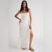 Free People Dresses | Free People Gala Maxi | Color: Cream/Pink | Size: Various