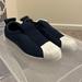 Adidas Shoes | Adidas Superstar Bw3s Slip On Shoes Sneakers New Women’s Nobel Ink Blue Cq2519 | Color: Blue/White | Size: Various