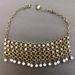 Urban Outfitters Jewelry | Large Metal Statement Necklace Chain Mail Urban Outfitters | Color: Gold | Size: Os