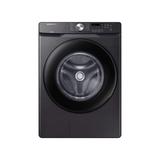 Samsung 4.5 cu. ft. Front Load Washer w/ Vibration Reduction Technology+ in Black | 38.7 H x 27 W x 31.3 D in | Wayfair WF45T6000AV/A5