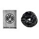 Borussia Dortmund, BVB-Fleecedecke (grau), Grau/Schwarz, 0, 200 x 150 x 1 cm & BVB-Multifunktionstuch