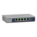 NETGEAR 5-Port Multi-Gigabit Ethernet Unmanaged Network Switch (MS105) - with 5 x 1G/2.5G, Desktop or Wall Mount, and Limited Lifetime Protection