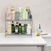 Rebrilliant Hyung Under Sink Organizers & Storage Metal in Gray | 12.6 H x 14.17 W x 7.48 D in | Wayfair 56FC70D12236426C8D5CD10FFEA837D0