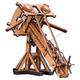 YAQUMW MINI Roman Ballista Ancient Missile Launcher Europe Medieval Siege Chariot Wooden Catapult DIY 3D Puzzles Model Building Kit STEM Projects Tabletop Toys Birthday Gift