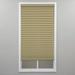 Regal Estate 1 inch Cordless Light Filtering Pleated Shade Camel 65W x 48L