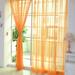 1-2 Panels Sheer Curtains Plain Tulle Voile Panel Window Drapes / Draperies Set for Hall Xmas