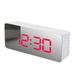 Yannee LED Digital Alarm Clock USB Powered Smart Multi-function Alarm Red