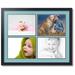 ArtToFrames Collage Photo Picture Frame with 4 - 9x12 Openings Framed in Black with French Blue and Black Mats (CDM-3926-3)