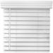 Spotblinds Custom Made Cordless 2 inch Faux Wood Horizontal Window Blind - Child Safe Choose Your Width and Length - This Blind Will Be 66 inch Wide x 30 inch Long in Pearl White