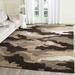 SAFAVIEH Florida Edwin Camouflage Shag Area Rug Beige/Multi 8 x 10