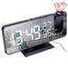 Digital Projection Alarm Clock LED Digital Clock Projection for Bedroom Ceiling Wall 180Â° Projector Loud Alarm Clock for Heavy Sleeper