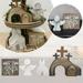 WOCLEILIY Tomb-Easter Tray Bundle Kit 8Piece Layered Tray Decorative Bundle Homeware Set Tray Decor Desktop Ornament