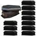 NUOLUX 10pcs Small Coffin Adornments Halloween Candy Box Tabletop Black Coffin Model