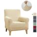 KBOOK Stretch Sofa Shield Fitted Armchair Slipcover Jacquard Solid Chair Furniture Protector for Home Decor