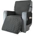 Lingouzi Waterproof Recliner Sofa Cover T Cushion Armchair Slipcovers Anti-dirty Pet Sofa Cushion Rocking Chair Massage Chair Sofa Protection Cover Washable