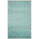 Mohawk Home Prismatic Caspian Teal Traditional Geometric Precision Printed Area Rug 8 x10 Teal