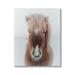 Stupell Industries Majestic Closeup Brown Horse White Winter Landscape Canvas Wall Art 24 x 30 Design by Amy Brinkman