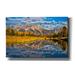 Epic Graffiti Fall Reflection in the Tetons - Grand Teton National Park by Darren White Giclee Canvas Wall Art 40 x26