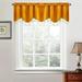 Goory Valance Luxury Rod Pocket Drapes Solid Colors Living Room Decor Window Curtain Vintage Tiers Bedroom Short Panel