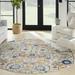 Nourison Passion Floral Ivory/Multi 8 x Round Area Rug (8 Round)