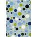 SAFAVIEH Soho Dots Polka Dots Wool Area Rug Blue/Multi 6 x 9