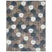 SAFAVIEH Fifth Avenue Dedan Geometric Area Rug Ivory/Grey 9 x 12