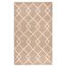 Lush Ambience Hand Made Geometric Premium Area Rug|Machine Washable Natural Soft Underfoot Hand Woven Cotton Rug (5 X8 -Ochre)