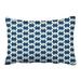 WinHome Rectangl Throw Pillow Covers Vintage Cable Knit Crochet Link Pattern In Navy Blue Pillowcases Polyester 20 x 30 Inch With Hidden Zipper Home Sofa Cushion Decorative Pillowcase