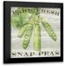 Schlabach Sue 12x12 Black Modern Framed Museum Art Print Titled - Farm Fresh Peas