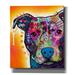 Epic Graffiti Heart U Pit Bull by Dean Russo Giclee Canvas Wall Art 26 x30