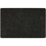 Mohawk Home All Purpose Polyester Ribbed Mat Charcoal 2 x 3