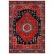 SAFAVIEH Vintage Hamadan Leone Oriental Area Rug Red/Black 8 x 10