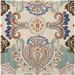 SAFAVIEH Bella BEL118A Handmade Ivory / Teal Rug