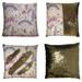 ECZJNT Magic Cute Unicorn With Magic Elements Pattern Pillow Case Home Decor Cushion Cover 20x30 Inch