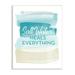 Stupell Industries Salt Water Heals Everything Phrase Soft Beach Ombre 10 x 15 Designed by Linda Woods