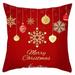 Christmas Throw Pillow Covers/Pillowcase Protectors/Throw Pillow Covers Printed/Throw Pillow Cover Christmas Comfortable Festival Home Decoration