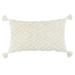 Wanda June Home Diamond Tufted Lumbar Pillow 1 Piece White 14 x24 by Miranda Lambert